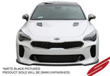 2018-2022 Kia Stinger Front Splitter - AWD/RWD [3.3TT] Unpainted - KB26001 Stillen