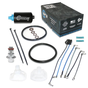 QFS In-Tank EFI Fuel Pump w/ Regulator & Tank Seal, HFP-386-URT2 QFS