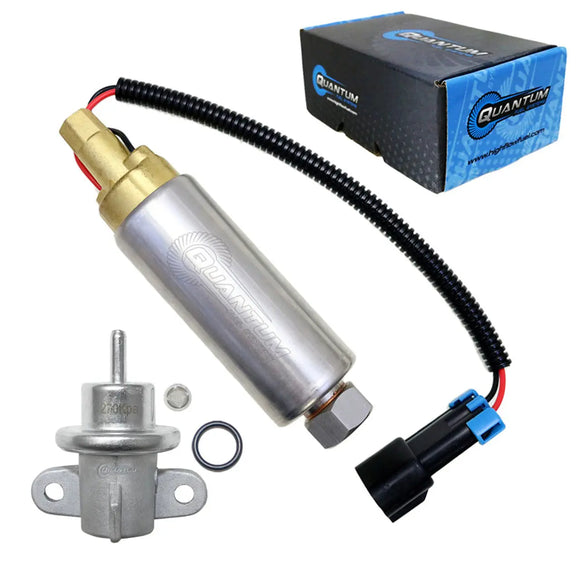 QFS OEM High Pressure Replacement Marine/Outboard EFI Fuel Pump w/ Regulator, HFP-702-R2 QFS