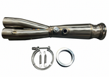 K Series K20 K24 K Swap Megaphone 4-1 Collector Merger 3" Vband EG EK Tri-Y Pipe DC CRX EF Si Header