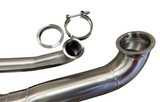 K Series Sidewinder Turbo Manifold & Wastegate 44mm Tube Up Pipe Dump Tube Exhaust Hood Tear Hood Exit K20 K24