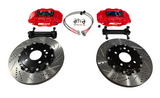 JSR Street Series Big Brake Kit 9.5" Spindle Front Drilled Slotted Rotor Caliper 88-00 Honda Civic