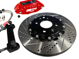 JSR Street Series Big Brake Kit 9.5" Spindle Front Drilled Slotted Rotor Caliper 88-00 Honda Civic