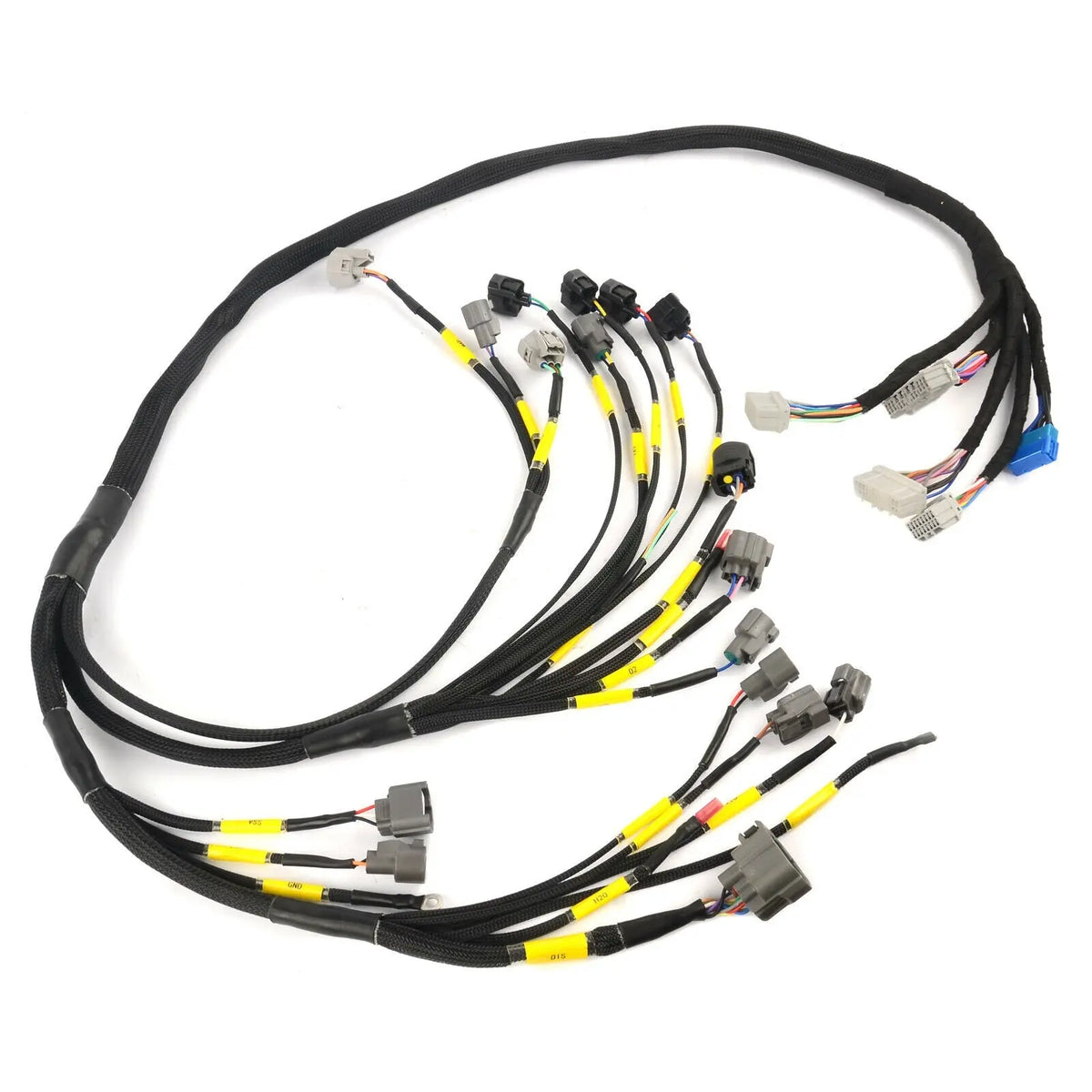 D & B-Series OBD2 Engine Tucked Engine Harness Kit w/ Subharness | 00 ...