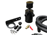 Universal Performance Oil Catch Can 2 Port 6AN + Mounting Bracket Kit Turbo -6AN JSR-DRP