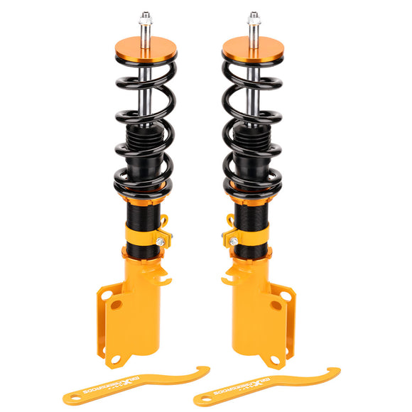 BMW X5 E53 2000 - 2006 Adjustable Height Struts Front Coilovers Shocks and Springs lowering kit