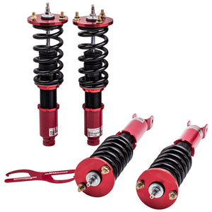 Racing CoiloverHonda Accord VIII LX,SE,LX-P coupe CS1(north American only) 2008-2012 Adj.Damper Red Shocks lowering kit