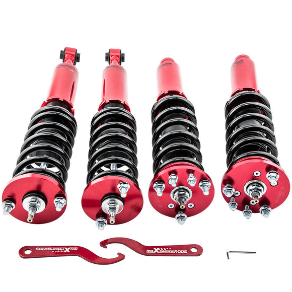 Honda Accord 03-07 Spring Coil Over Strut 24-Ways Adj Damper Coilovers Kits lowering kit