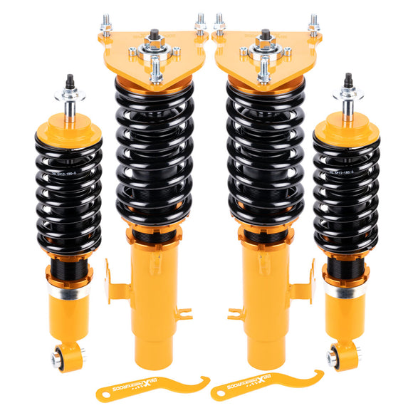 Mini Cooper 2002-2006 Adj. Height Shock Absorbers Coilovers Damper Kit lowering kit