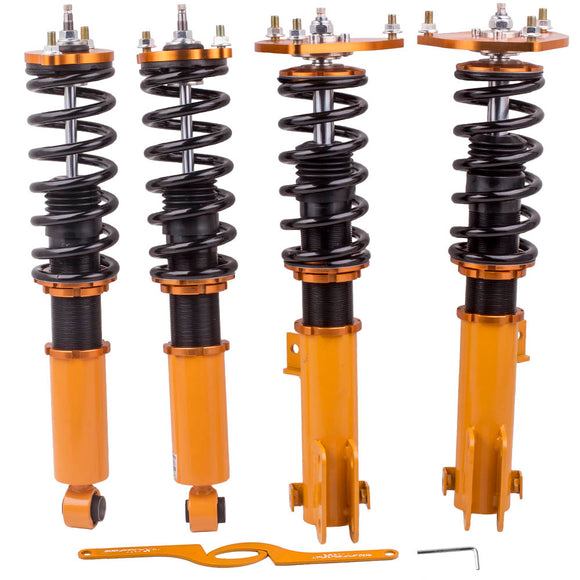 Complete Coilovers Kit Mitsubishi Galant 99-03 Adj. Damper Coil Spring Strut lowering kit