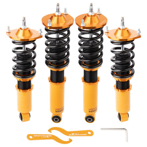 Mazda Miata Base Convertible 2D 1999-2005 Adj. Damper Golden Coilovers Struts suspension kit lowering kit