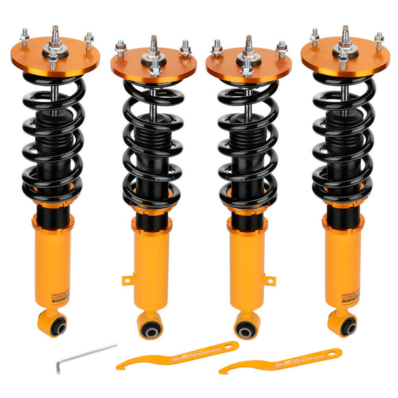 Shock Struts Adjustable Coilovers Suspension Kit Toyota Supra JZA70 MA70 GA70 1986 - 1992 lowering kit