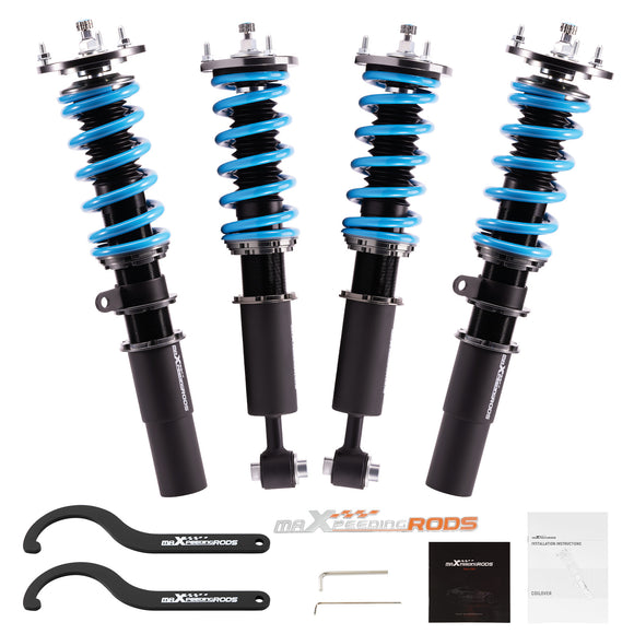 BMW 5 Series E60 AWD Xi 2004-2010 24 Click Damper Coilovers Suspension Lowering Kit