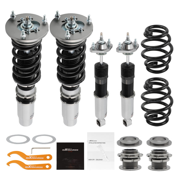 BMW E46 3 Series sedan/Convertible/wagon/estate 24 damper Adjustable Coilovers Suspension Strut lowering kit