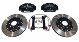 JSR Track Brake Kit 9.5" Spindle Front Drilled Slotted Rotor Caliper 88-00 Honda Civic