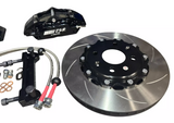 JSR Track Brake Kit 9.5" Spindle Front Drilled Slotted Rotor Caliper 88-00 Honda Civic