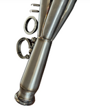 K Series K20 K24 Megaphone Pipe Exhaust 3" 4-1 Tri-Y EK EG