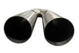 Universal Stainless Steel Twin Dual Straight Blast Pipe Tip 3" Inlet Muffler Exhaust