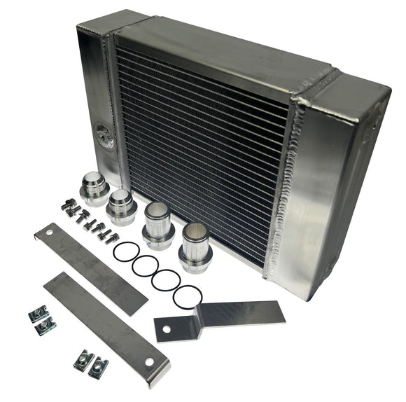 Half Size Compact Drag Tuck Coolant Radiator 1.25