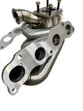 K20 K24 Top Mount Twin Scroll 44mm Wastegate WG Non Lean AWD FWD Turbo Manifold