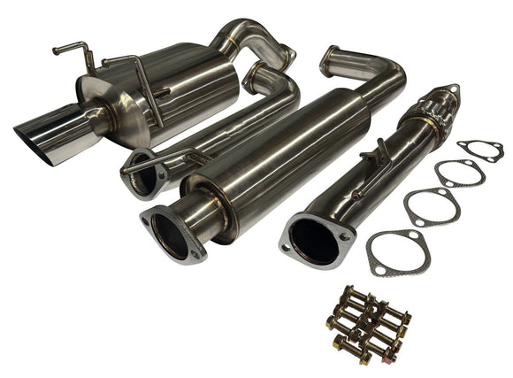 3” Stainless Steel Catback Exhaust Muffler For Honda Civic EK EK9 Hatch 76mm