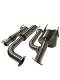 3” Stainless Steel Catback Exhaust Muffler For Honda Civic EK EK9 Hatch 76mm