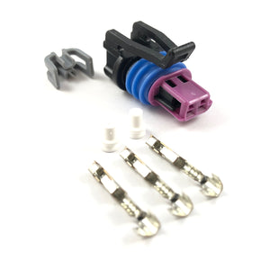 Delphi GT150 2-Pin Fluid Temperature Sensor Connector Plug Kit