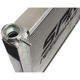 Lightweight Late Model Radiator - Double Pass - 26.8" x 19.6" + Late Model Dirt 305 Chevy Bell Housing