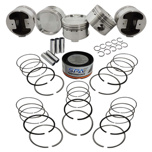 Forged piston and rings set 83mm Fiat/Lancia inline 5cyl 20V