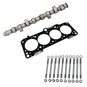 VW 8V 266 NA or turbocharged engines Hydraulic tappets performance camshaft + High Compression Head Gasket - 0.9mm + 118mm head stud set