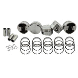 Forged piston and rings set 83mm VW 2.5L Jetta MK5 07k + High Performance Turbo Exhaust Manifold