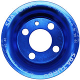 VW syncro Audi 80 90 100 4000 rabbit 1.8 8v underdrive Pulley - BLUE + VW 8V super light crank timing gear