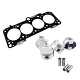 VW 8v/16v ABA ABF MLS decompression Head Gasket Spacer - 1.5mm + Forged piston set 83.5mm 1.8L 8V VW 1.8 8V