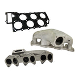 VW VR6 12v Turbo manifold T3/T4 + OBDI Short Runner Induction Intake Manifold + 0.141" 3.60mm Decompression MLS Head Gasket