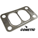 COMETIC T3 Divided Twin Scroll Turbo Inlet Flange Gasket, .016" Stainless