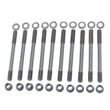 Forged piston and Connecting rod kit + 118mm head stud + MLS decompression Head Gasket 2.5mm for VW 1.8 8V (83,5mm) 1100hp