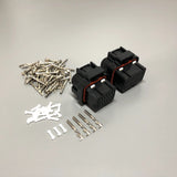 MoTeC PDM Connector Plug Clip Kit, PDM15, PDM30, E888, 26-Pin + 34-Pin