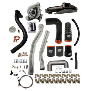 Toyota Hilux 2.8 Standard T2 Turbo Kit With Master Power R363 Turbocharger - Black