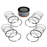 Forged piston and rings set 83mm VW ABA 2.0L 8V + Decompression Head Gasket Spacer - 1.5mm + Head stud set