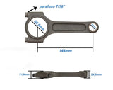 VW/AUDI 2.0L TSI 144mm x 20mm High Performance Basic Connecting Rod Set 7/16" bolt (1100hp)