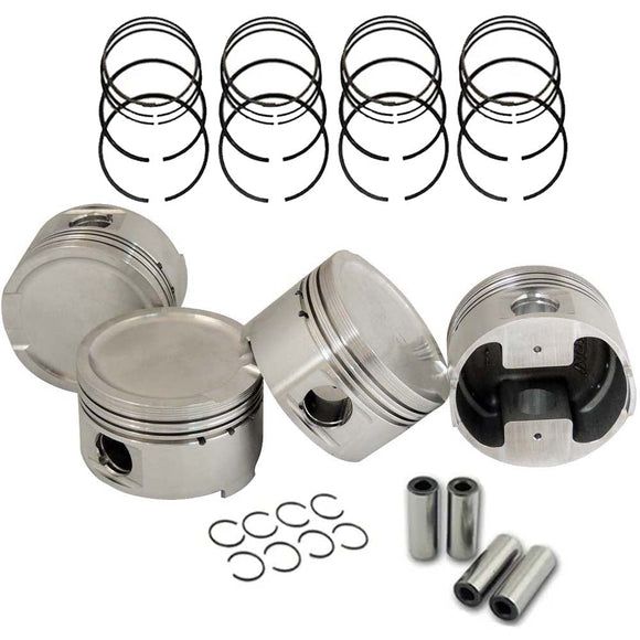 Forged piston set 83.5mm 2.0L 20V VW/AUDI + Decompression Head Gasket Spacer - 1.5mm