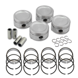 Forged piston and rings set 83.75mm VW ABA 2.0L 8V + Decompression Head Gasket Spacer - 1.5mm + Head stud set