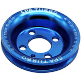 VW syncro Audi 80 90 100 4000 rabbit 1.8 8v underdrive Pulley - BLUE