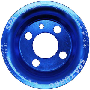 VW syncro Audi 80 90 100 4000 rabbit 1.8 8v underdrive Pulley - BLUE