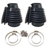 Rear Swing Axle Boots Pair - Black + Urethane Transmission Mount Kit for VW BUG/Beetle/Buggy/Baja