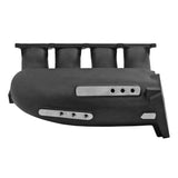 Cast Aluminum Intake Manifold for transverse VW/AUDI 1.8T with 4 injectors Fuel Rail Kit (right side OEM throttle) - Black