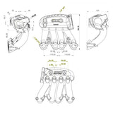 INTAKE MANIFOLD VW 8V LONGITUDINAL - 4 INJECTORS