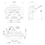 INTAKE MANIFOLD VW 8V CROSS FLOW LONGITUDINAL - 8 INJECTORS