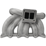 VW VR6 12V Twin scroll T4 top mount turbo manifold - Dual V-band Wastegates