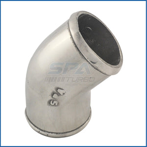 2.5” tight radius 45° elbow intake pipe